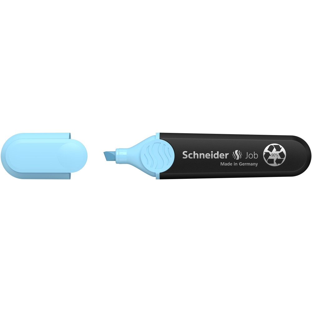 Textmarker Schneider Job Pastel, bleu [3]