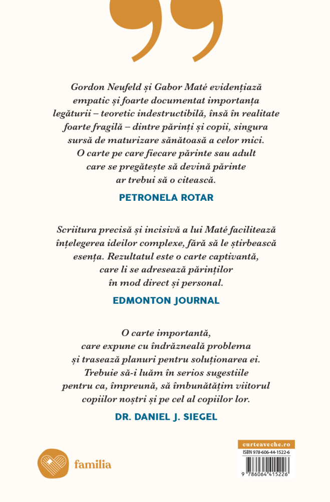 Tine-ti copiii aproape - Gordon Neufeld, Gabor Mate [2]