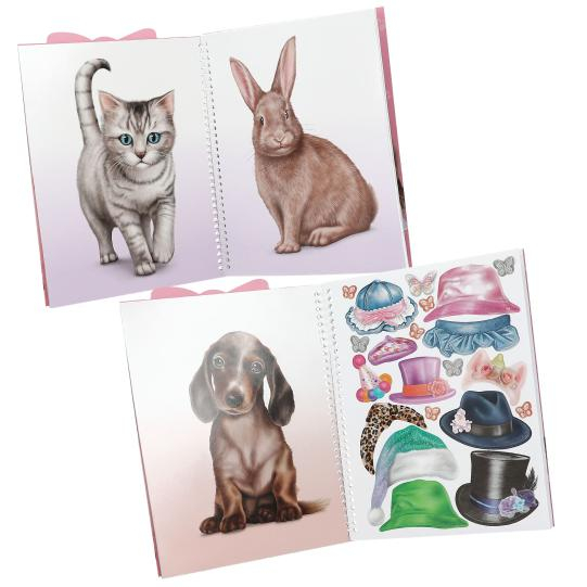 Carte cu stickere Animale TOPModel [3]