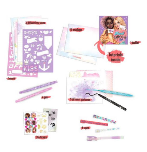 Set creativ pentru scrisori si hand lettering TOPModel [3]