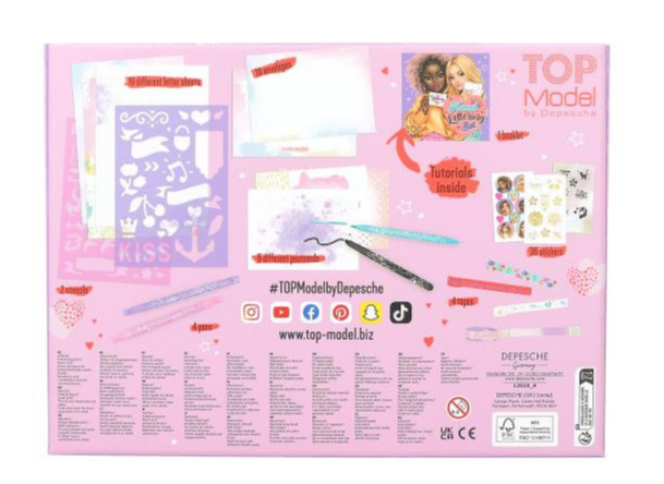 Set creativ pentru scrisori si hand lettering TOPModel [2]