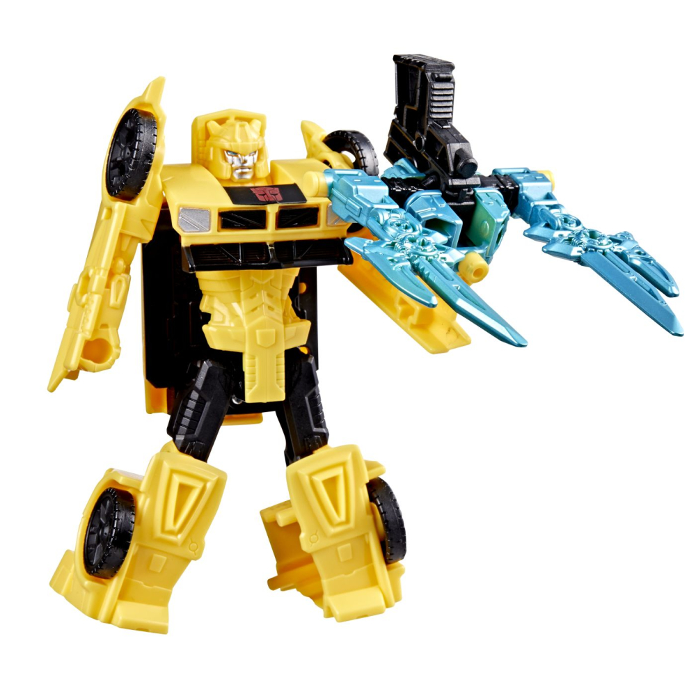 TRANSFORMERS CYBERWORLD ROBOT BUMBLEBEE BLINDAT TRANSFORMABIL [3]
