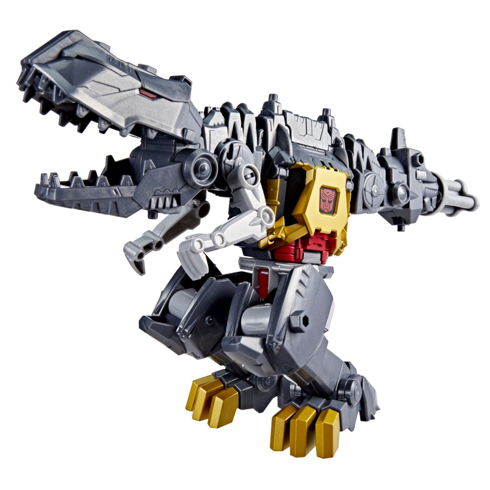 TRANSFORMERS CYBERWORLD ROBOT GRIMLOCK TRANSFORMABIL IN DINOZAUR [8]