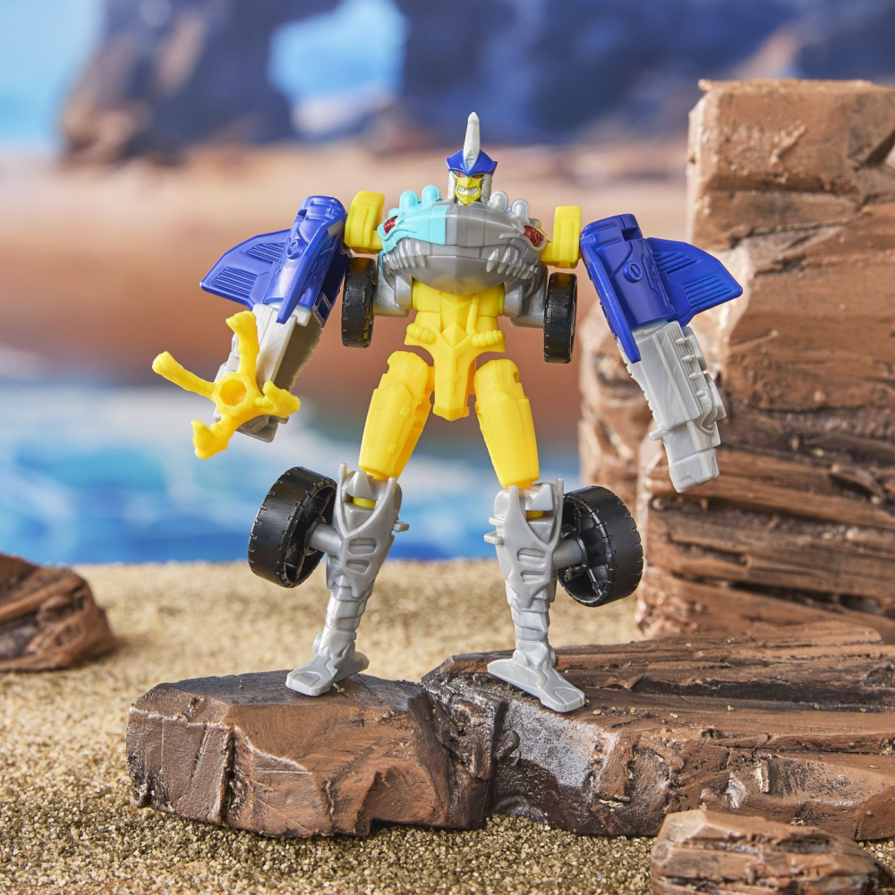 TRANSFORMERS CYBERWORLD ROBOT SKYBYTE CONVERTIBIL 10CM [9]