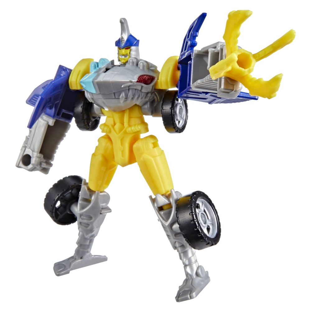 TRANSFORMERS CYBERWORLD ROBOT SKYBYTE CONVERTIBIL 10CM [3]