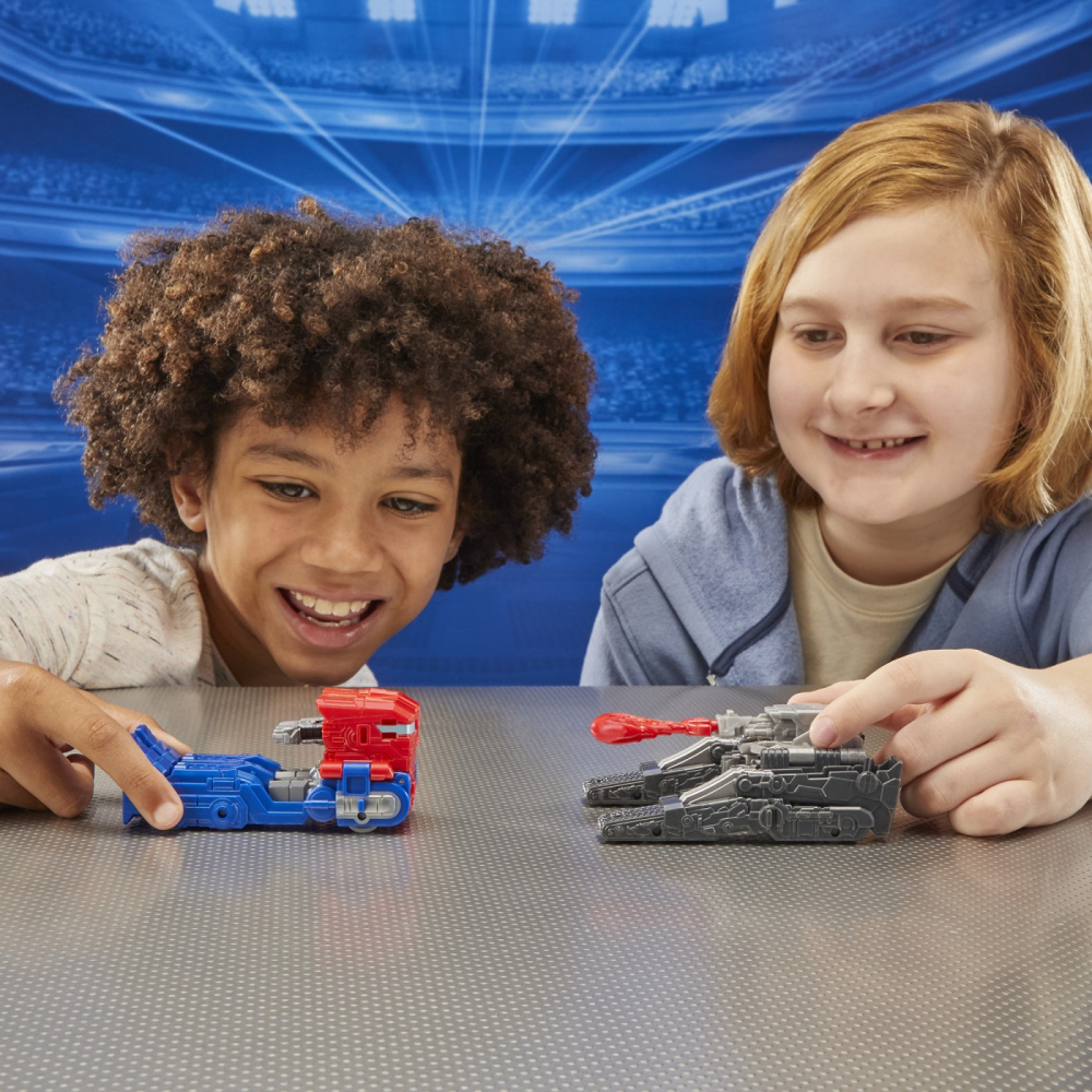 TRANSFORMERS ONE SET 2 FIGURINE OPTIMUS PRIME SI MEGATRON [4]