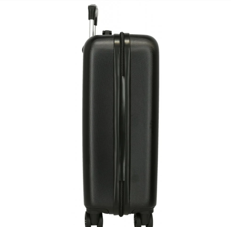 Troller valiza mica copii Marvel The Avengers Comic ABS negru 55cm [2]