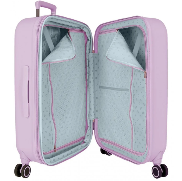 Troler copii Enso Beautiful Day lila 2 compartimente 48 x 70 x 28 cm [3]