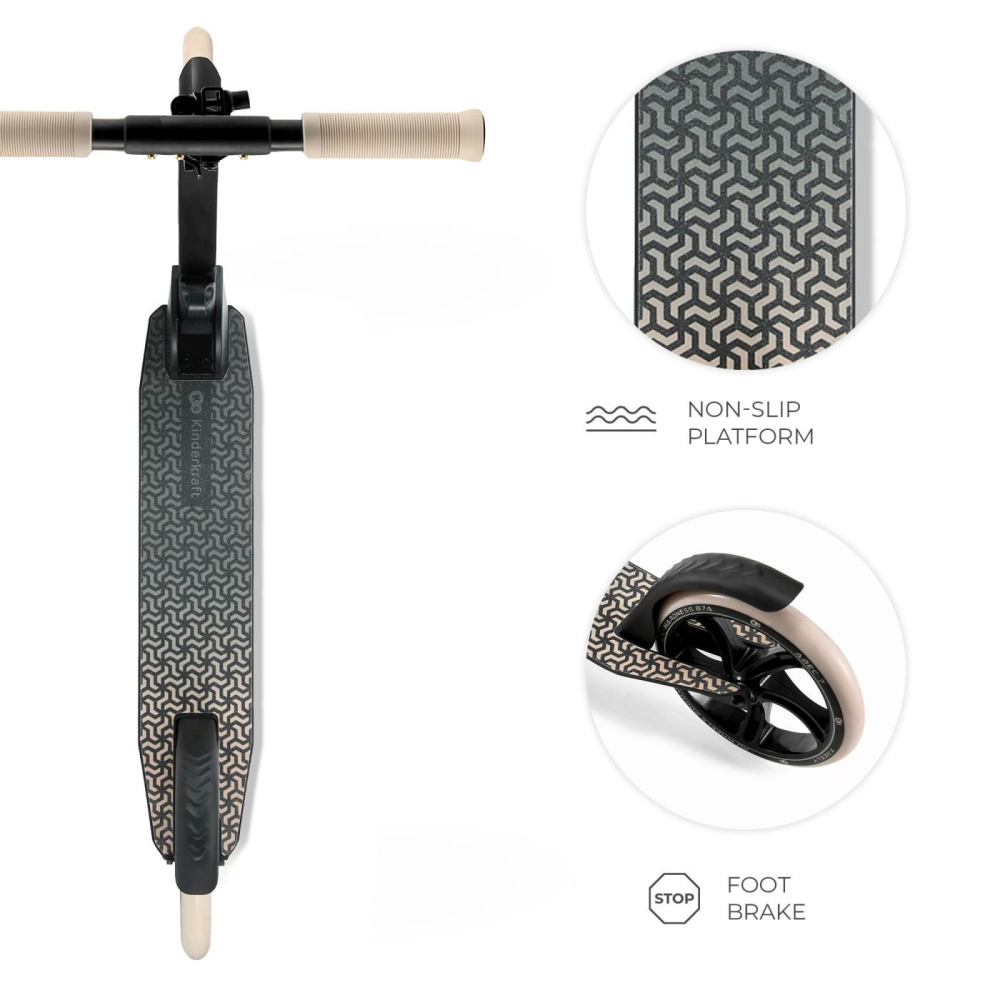 TROTINETA KINDERKRAFT FREELY,  BEIGE [5]