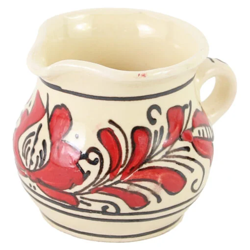 Ulcior din ceramică de Corund cu motive tradiționale, 7.5 CM [1]