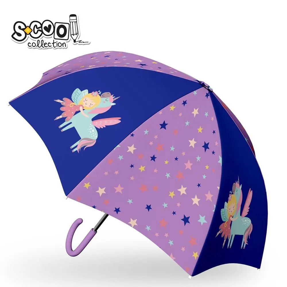 Umbrela copii Unicorn mov si albastru 48.5 cm S-Cool [1]