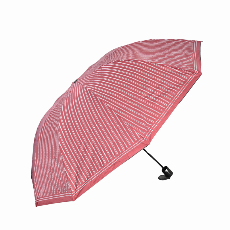 Umbrela telescopica cu husa model cu dungi culori diferite [2]