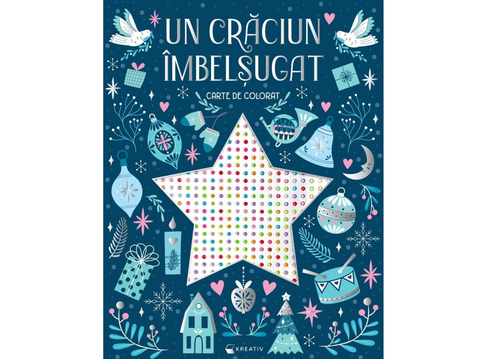 Un Craciun imbelsugat – 1000 strasuri autocolante [1]