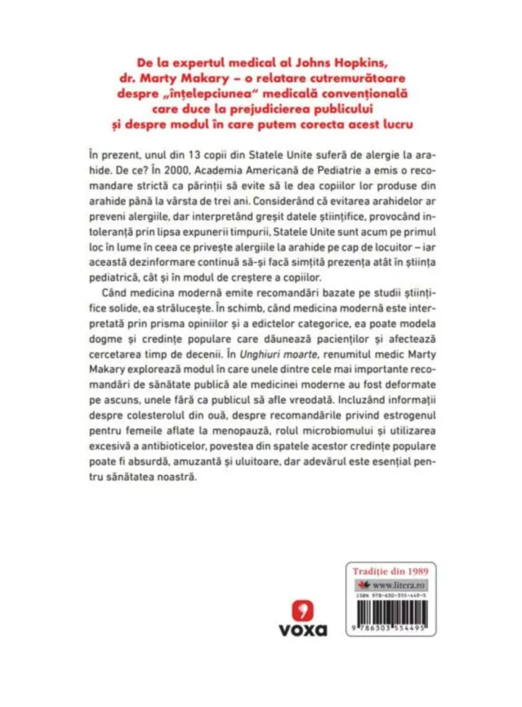 Unghiuri moarte - Marty Makary [2]