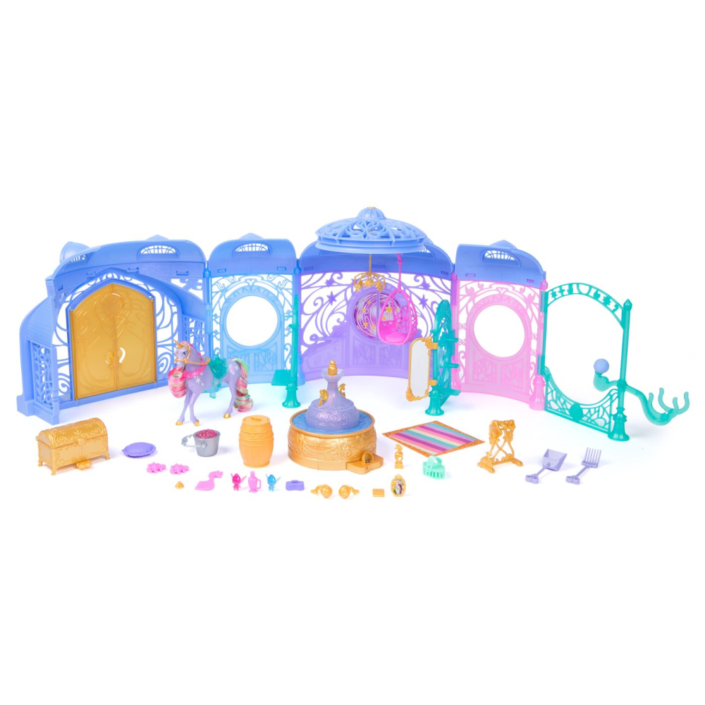 UNICORN ACADEMY SET DE JOACA FANTANA SI GRAJD STARGLOW SI UNICORNUL WILDSTAR [7]