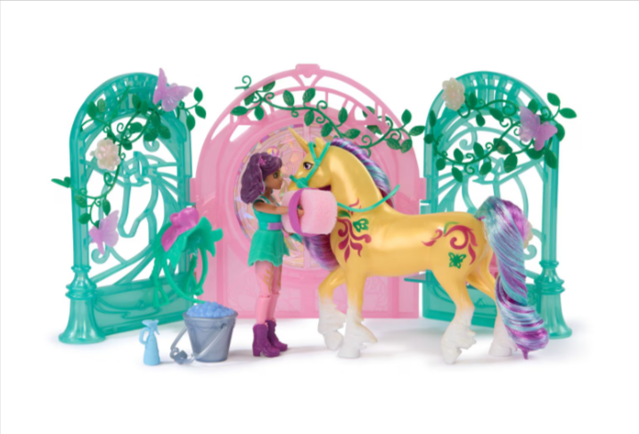 Set de joaca Unicorn Academy Papusa Ava si Unicornul Leaf cu accesorii [3]