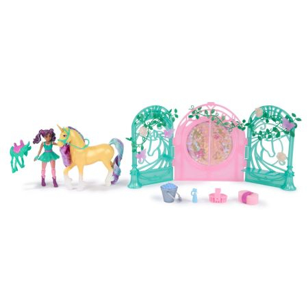 Set Papusa Ava si Unicornul Leaf cu accesorii 4 ani+ Unicorn Academy [4]