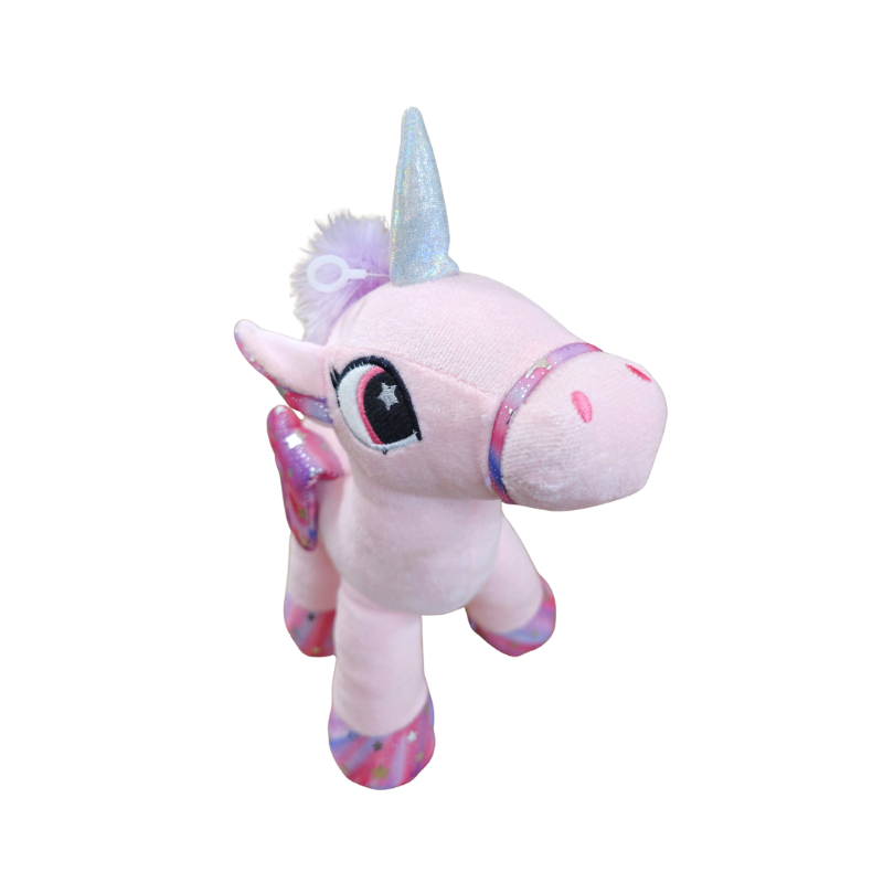 Unicorn cu aripi roz 28cm [2]