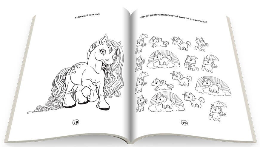 Unicorni. Ador sa colorez [2]