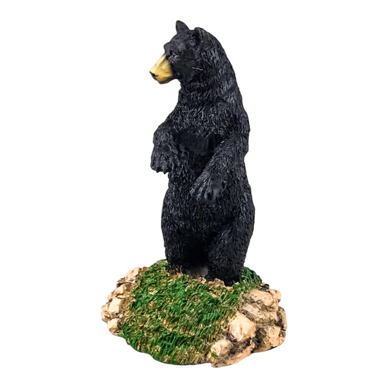 Ornament din rasina Urs pe iarba [2]