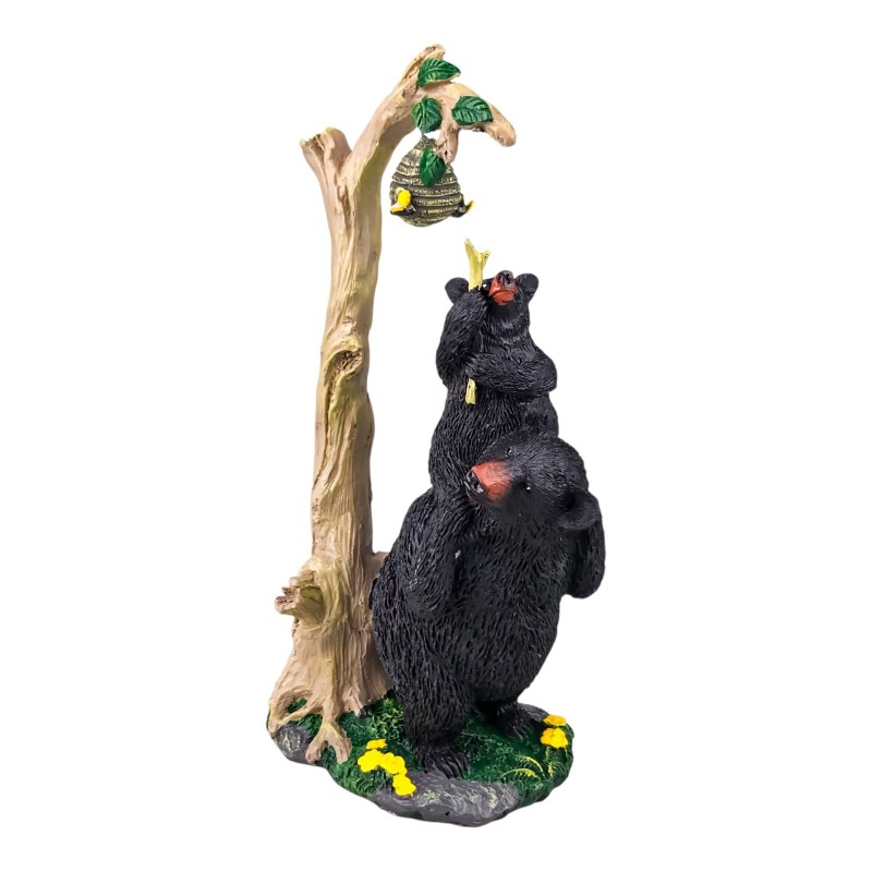 Urs cu fagure miere rasina 17 x 22 cm [2]