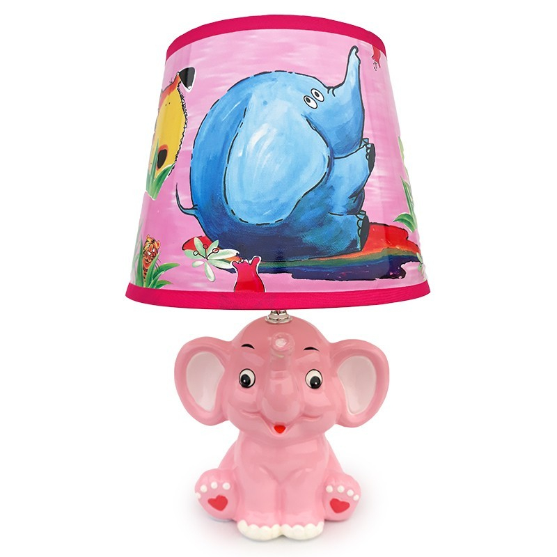 Veioza ceramica pentru copii 20x33 cm Elefant [5]