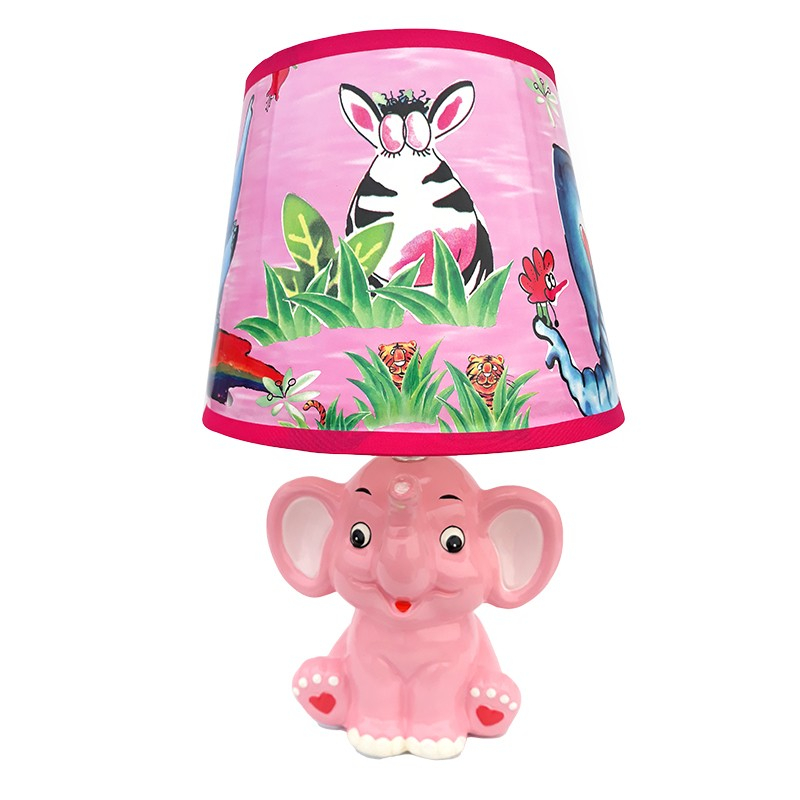 Veioza ceramica pentru copii 20x33 cm Elefant [6]