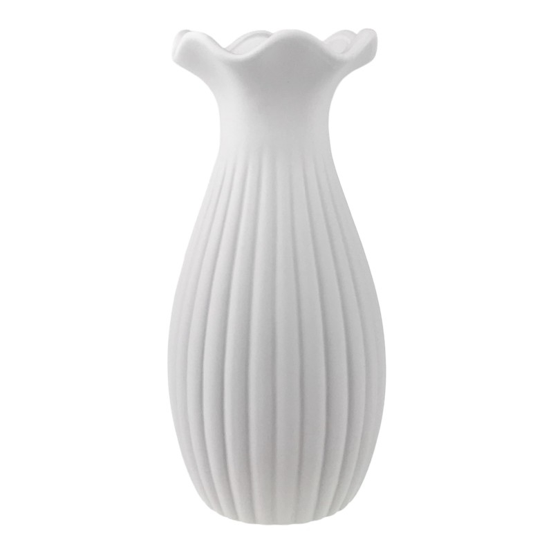 Vaza ceramica cu gura larga 12x27 cm diverse culori [2]