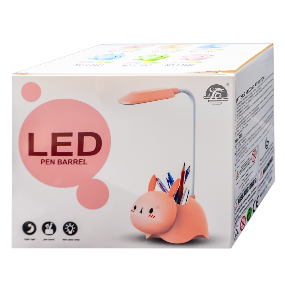 Veioza copii cu baterii reincarcabile 12x6.5x21 cm [3]