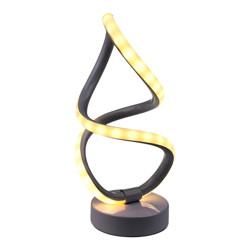 Veioza plastic cu led model spirala 13x27 cm [6]