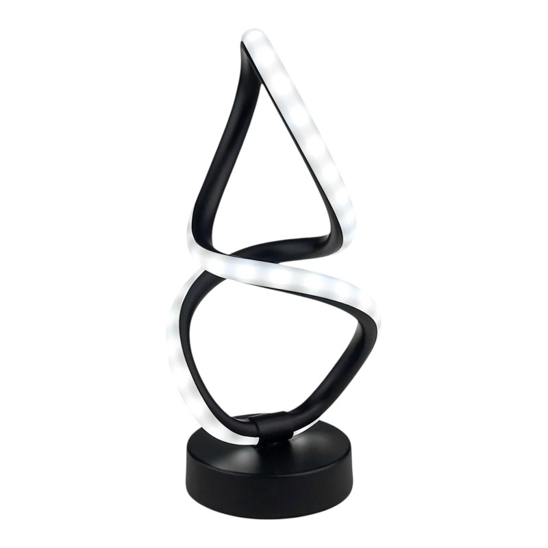 Veioza plastic cu led model spirala 13x27 cm [2]