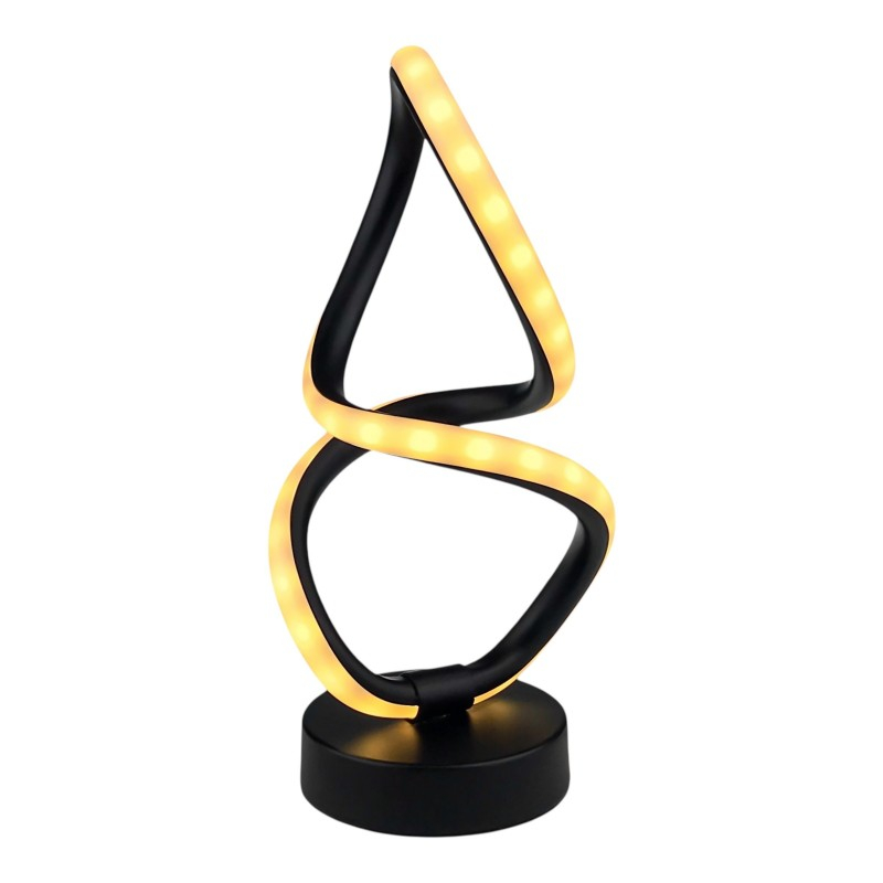 Veioza plastic cu led model spirala 13x27 cm [3]