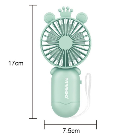 Mini ventilator portabil USB Arrango 17 x 7.5 cm [2]