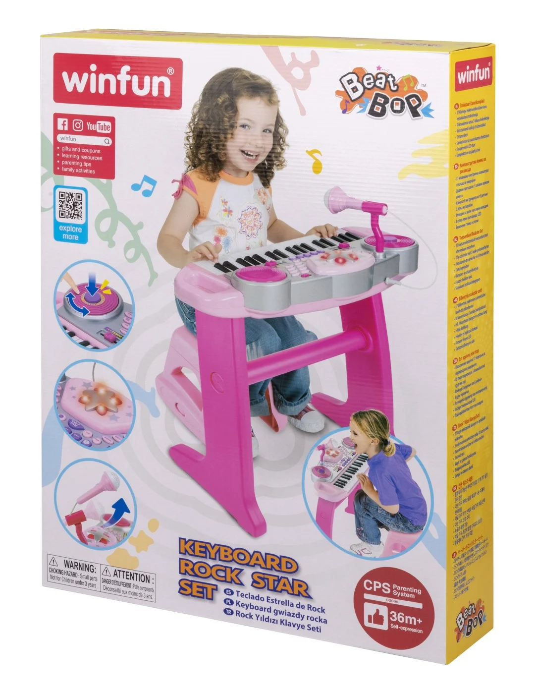 Winfun orga electronica Keyboard Rock Star Set [4]