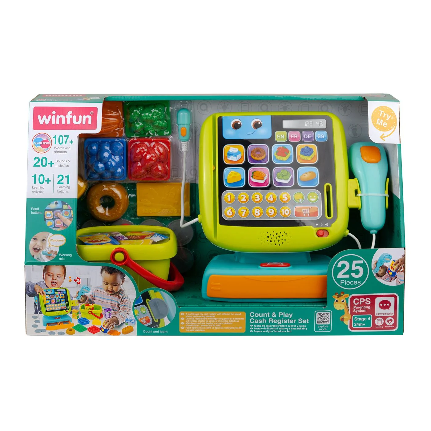 Winfun set casa de marcat cu accesorii [3]