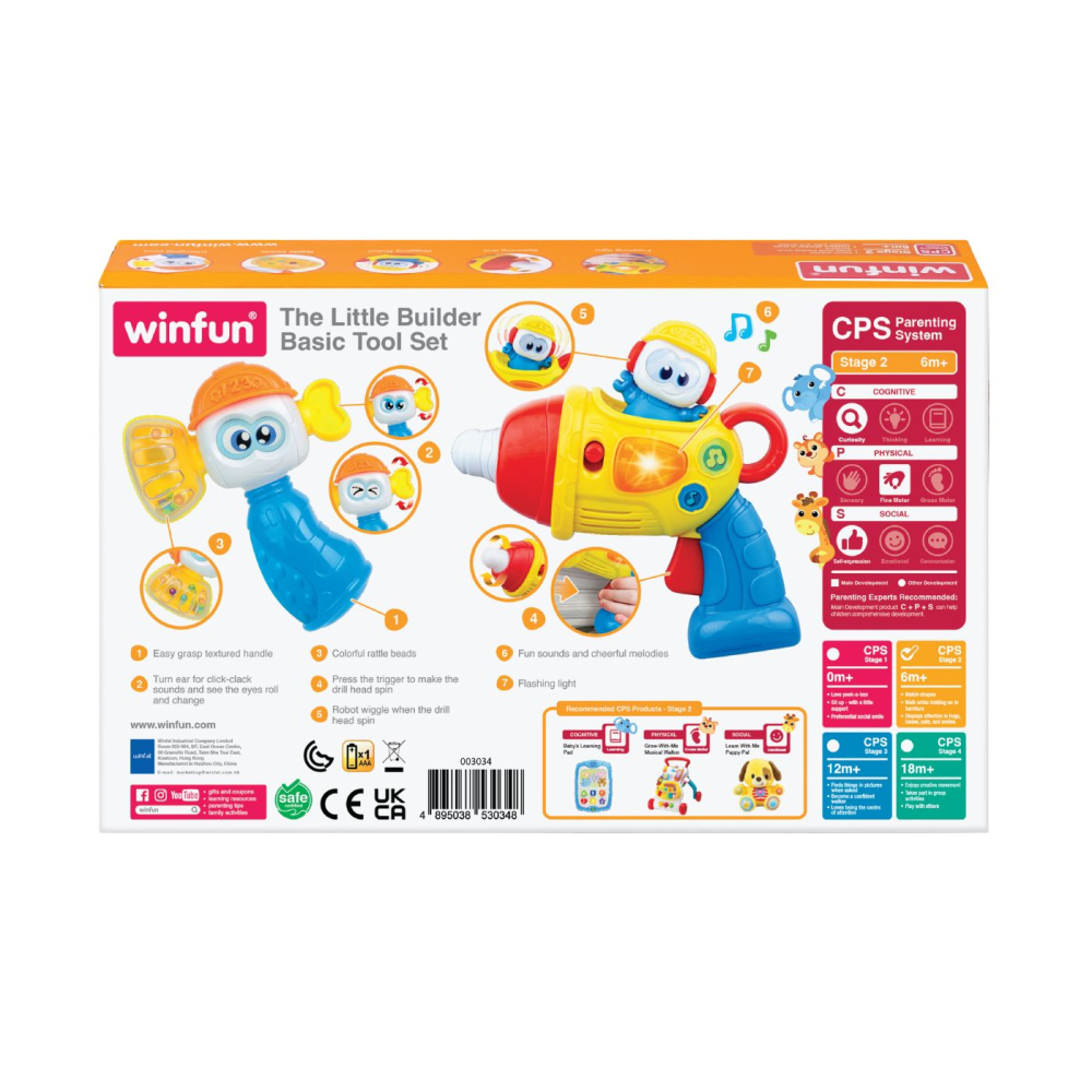 WINFUN SET DE SCULE PENTRU MICUL CONSTRUCTOR [3]