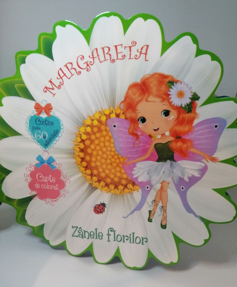 Margareta Zanele florilor Carte de colorat [1]