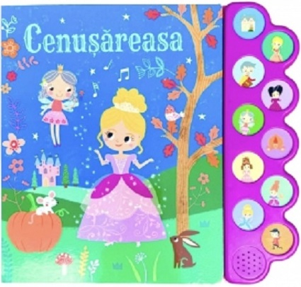 Cărți - Cenusareasa. Carte cu 10 sunete