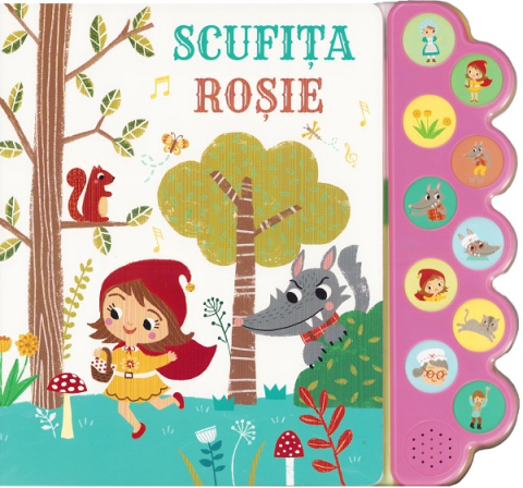 Cărți - Carte cu sunete. Scufita Rosie