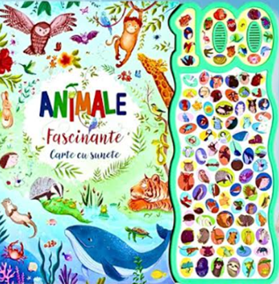 Cărți - Animale Fascinante. Carte cu sunete - Estezer Miklos