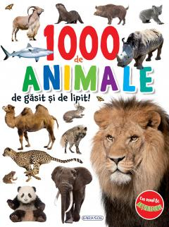 Cărți - 1000 de animale de gasit si lipit!