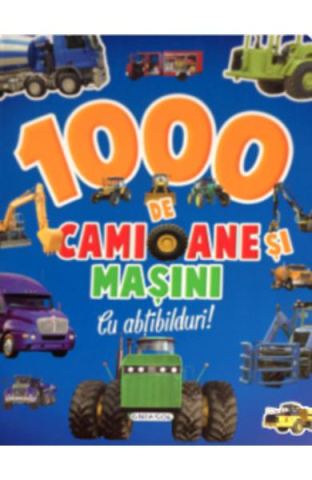 Cărți - 1000 de camioane si masini cu abtibilduri