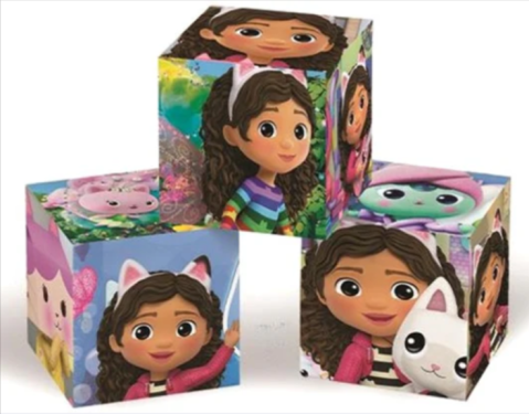 Cuburi tip puzzle 12 piese Gabby's Dollhouse Clementoni [1]
