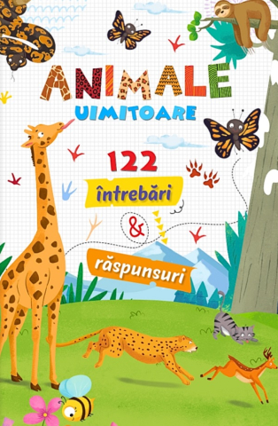 Cărți - Animale uimitoare. 122 intrebari si raspunsuri