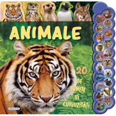 Cărți - Animale - 20  sunete si curiozitati