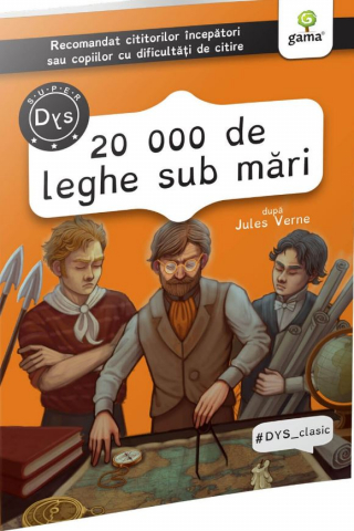 Gama si Tiki Tan promotie - 20.000 de leghe sub mari - Jules Verne