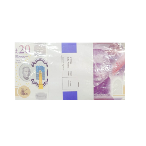 Noutăți Librăria Compas - Bancnote decorative 20 Lire Sterline set 100