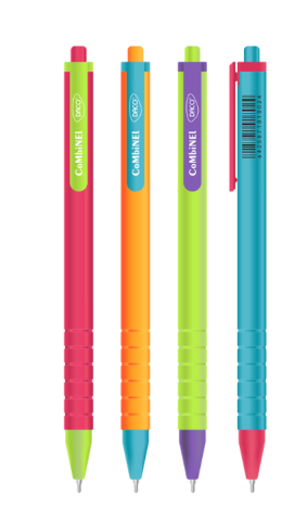 Noutăți Librăria Compas - Pix cu gel DACO Combinel 1 mm diverse culori