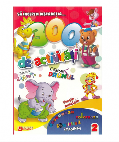 Hobby și activități pentru copii - 300 De Activitati Cartea 2