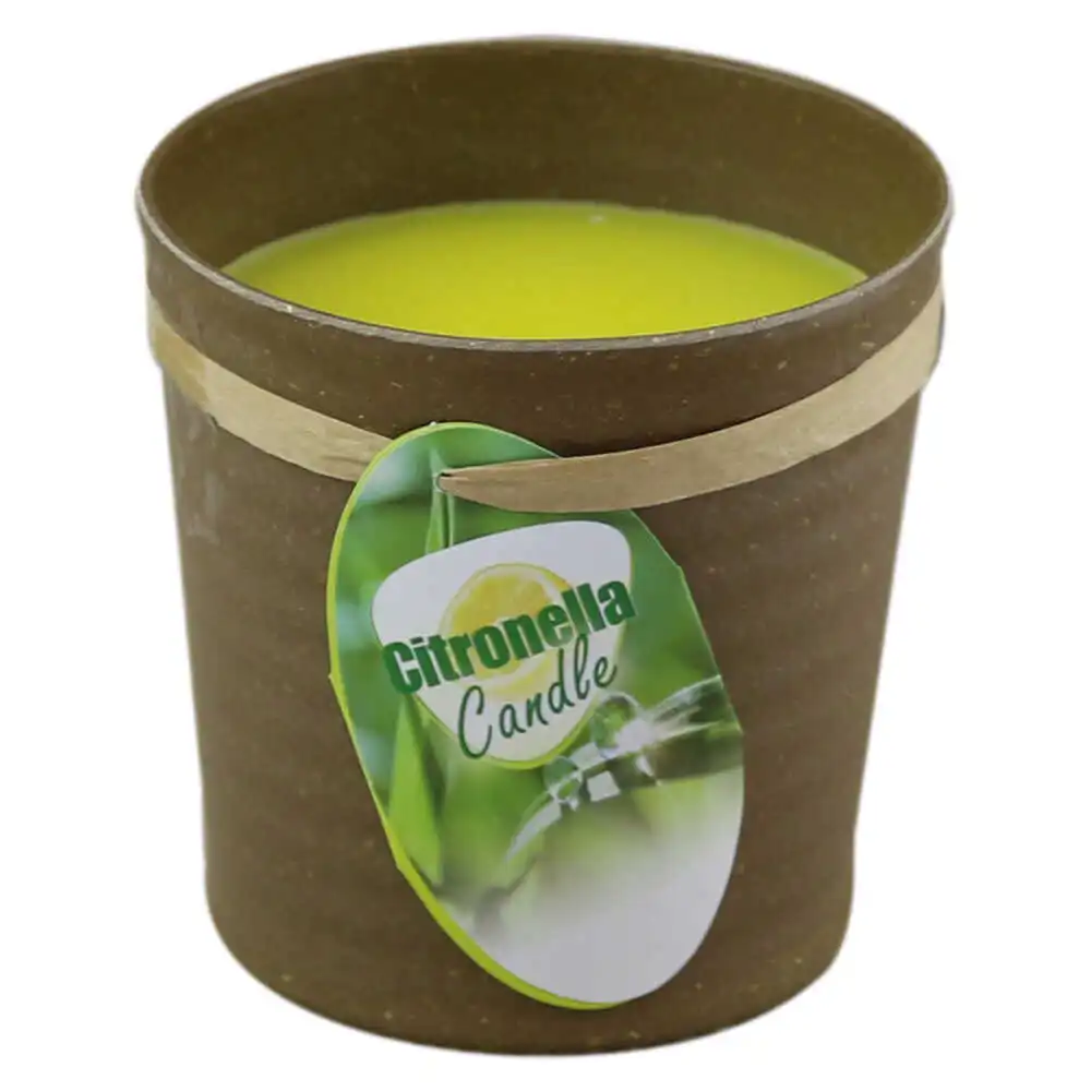 Lumanare parfumata Citronella Candle 9 x 9 cm modele diferite [2]